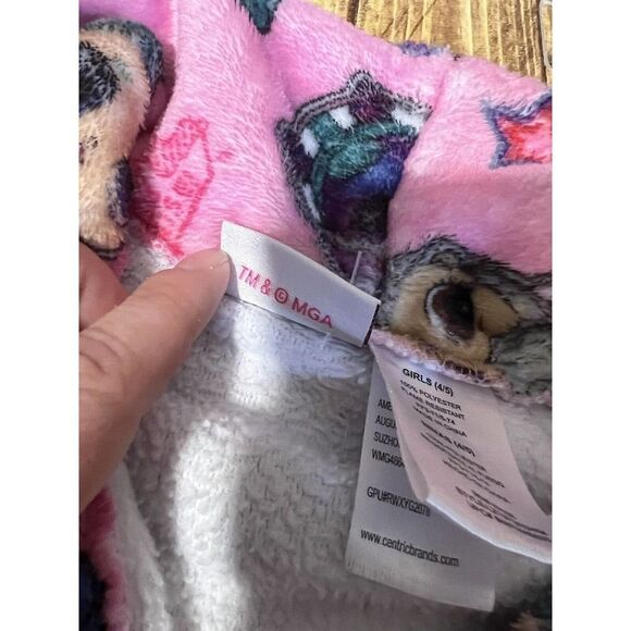 MGA LOL Surprise Girls Bathrobe Size 4/5 - Picture 5 of 6